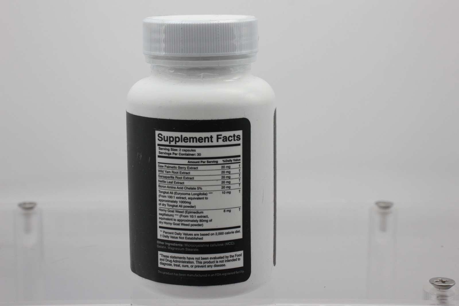 Iron Boost 3 PC Male Testosterone Support Mens Supplement; 180 Capsules (60X3)