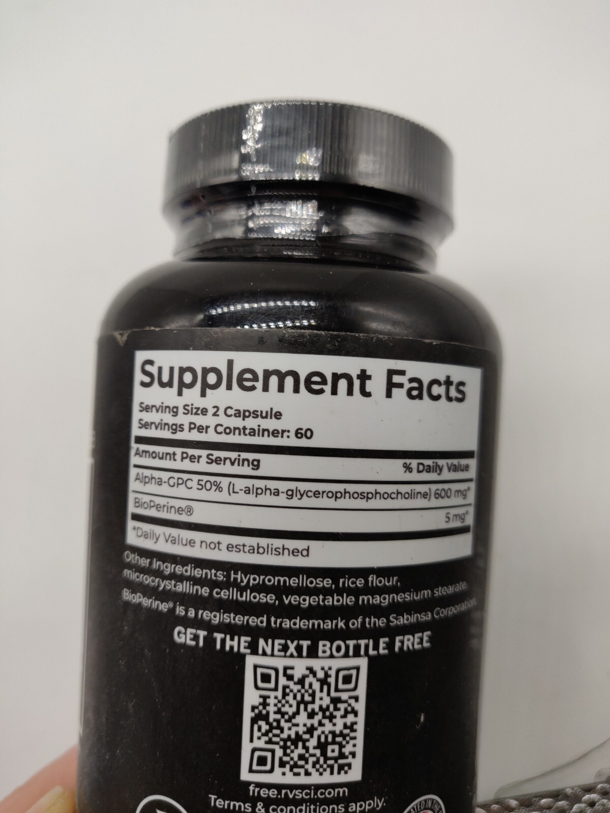 1 Bottle 120 Pills Alpha GPC Intelligence Capsule Promotes Brain Exp 07/2025