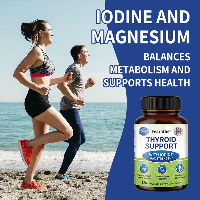 Advanced Thyroid Support Boost Metabolism And Energy Levels 120 Capsules