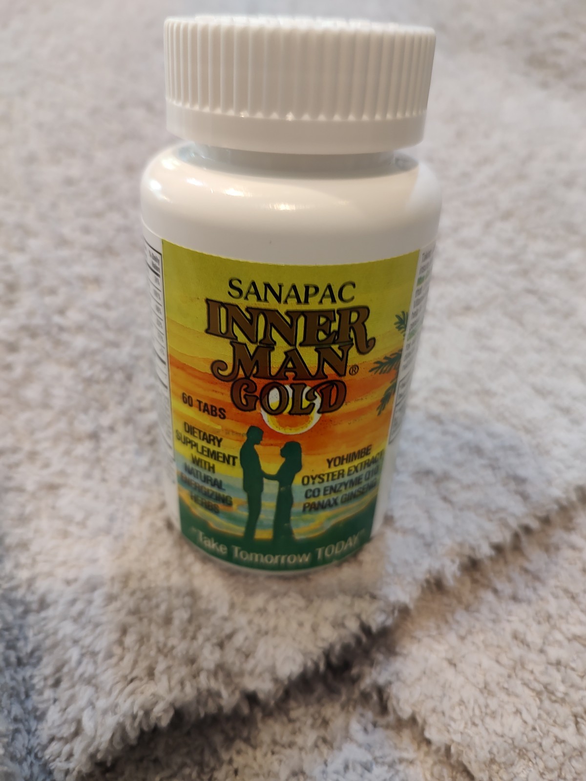 Inner Man gold Sanapac 60 Tablets | Feel Energized Naturally | Yohimbe