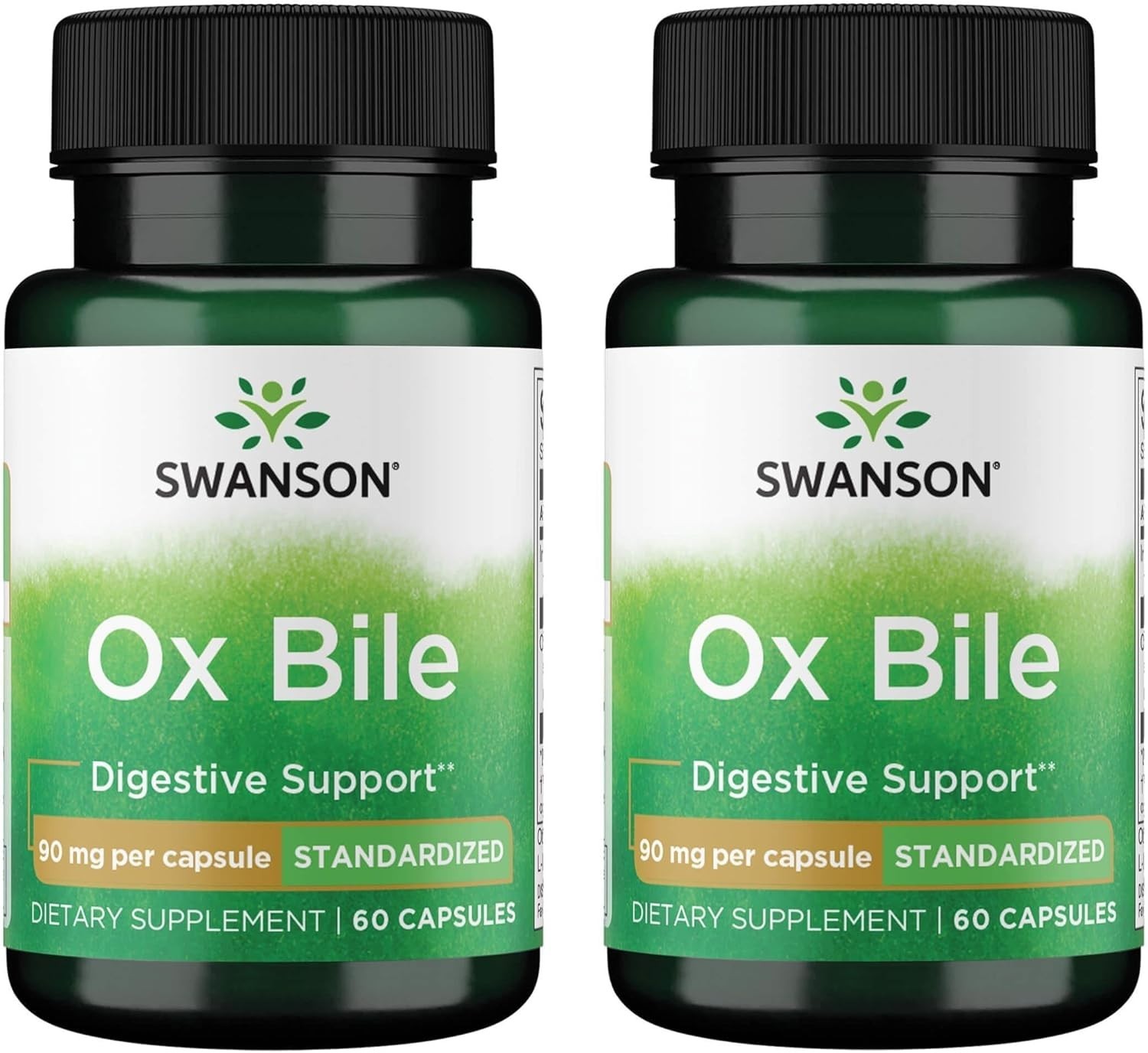 Swanson Ox Bile Supplement – 2 x 60 Caps