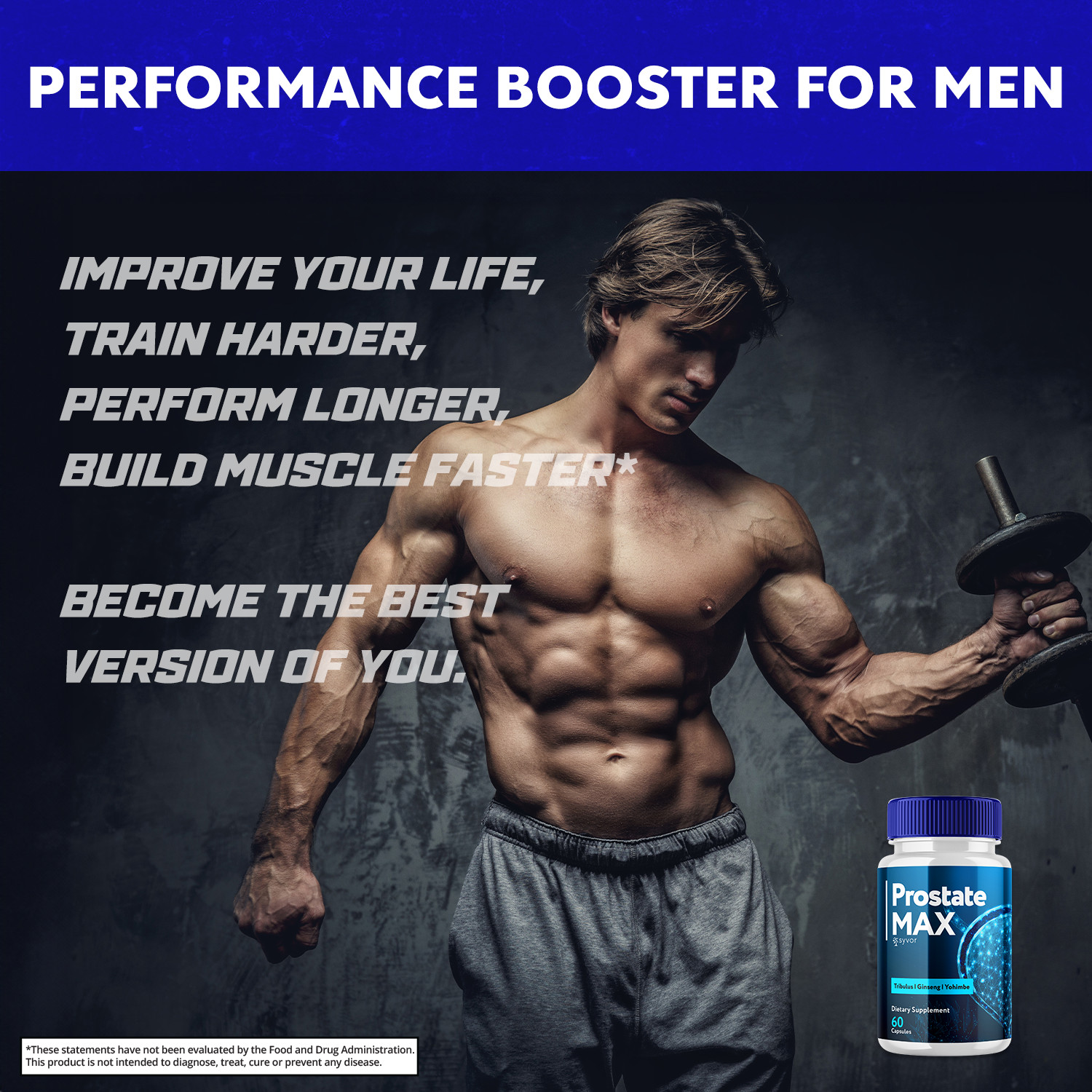Prostate Max Formula Supplement Natural Vitamin for Health & Wellness 120 Caps