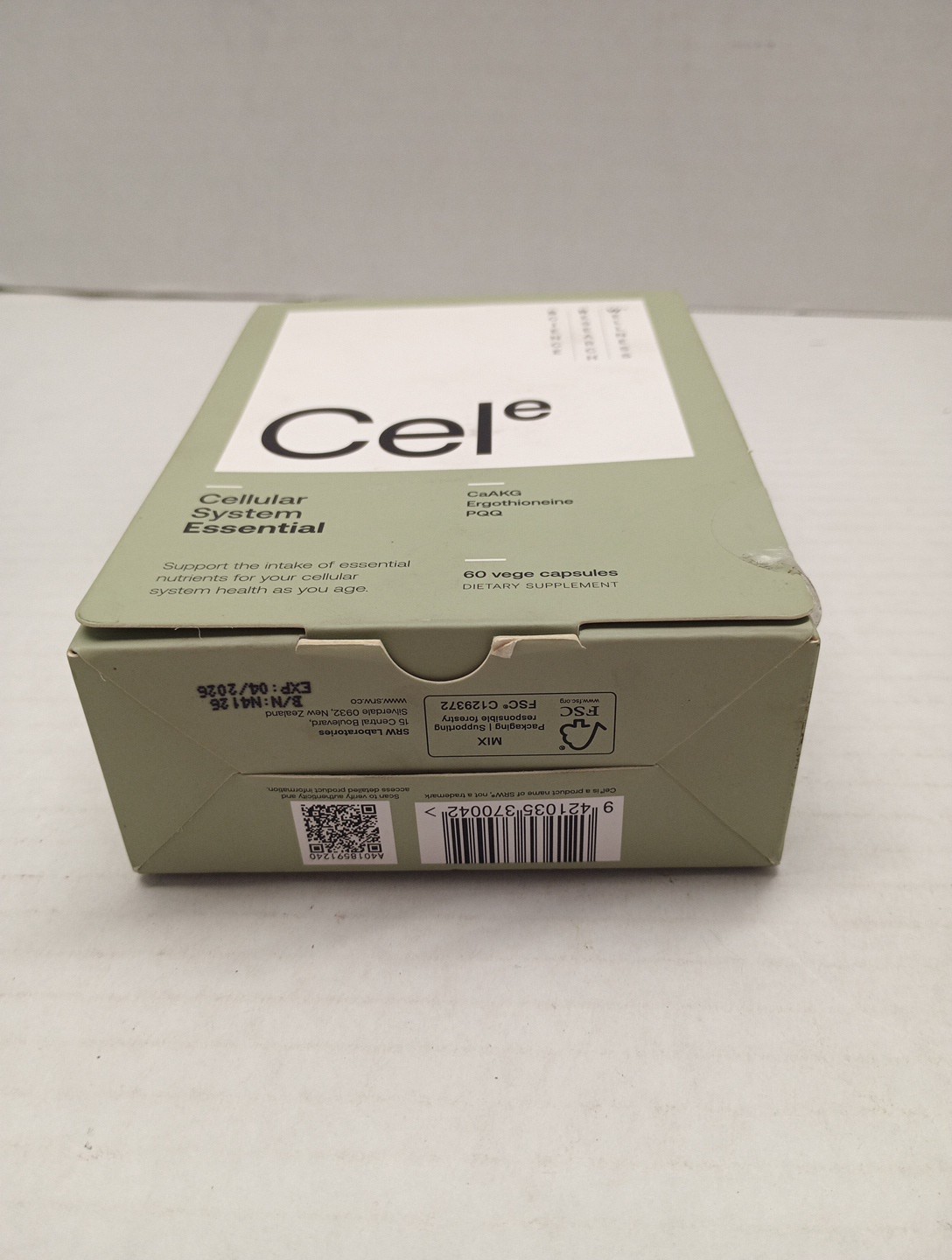Cel E SRW Cellular System Essential 60 Vege Capsule Note: See Description