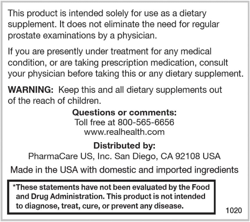 Real Health, Prostate Complete, 30 Softgels