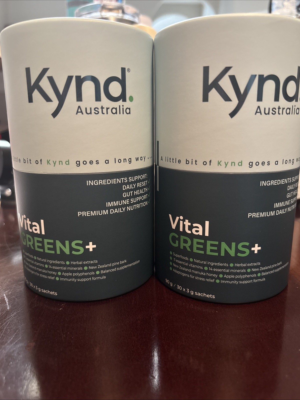 BUNDLE: 2 Kynd Australia Vital Greens+ 30 Packet Superfoods