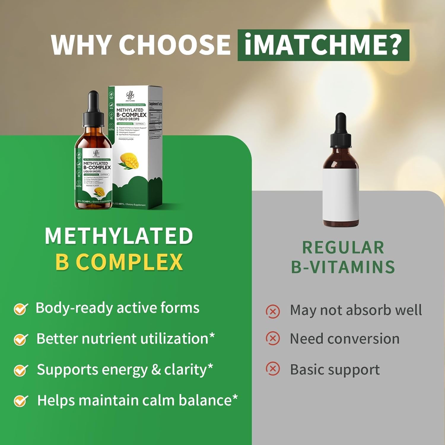 Vitamin B Complex Liquid Drops with Fast Absorption SuperB Liquid Complex 60ML
