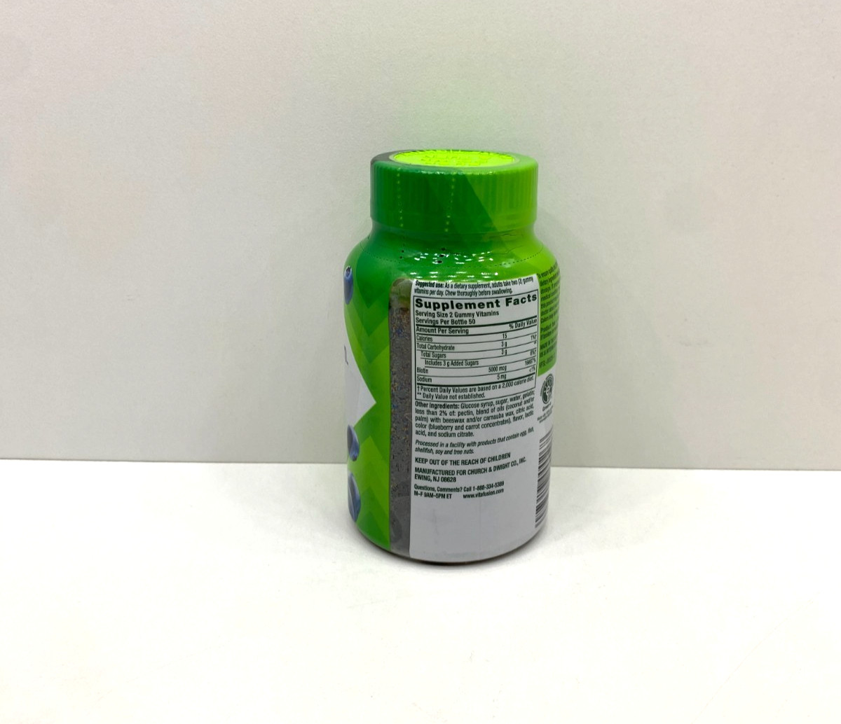 NEW Vitafusion Biotin Hair Skin Nail Health Gummies Supplement SEALED 10/2026