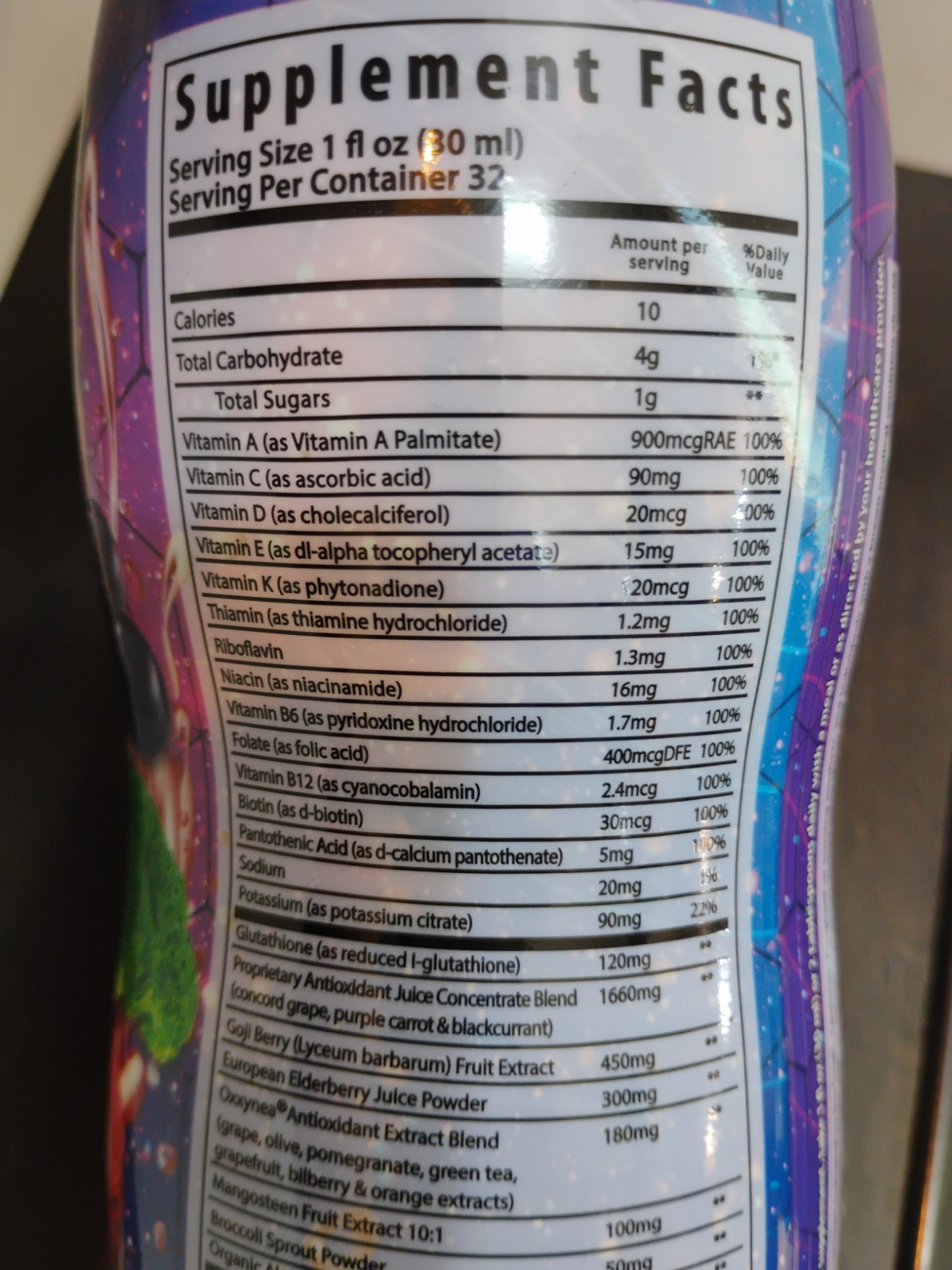 HILIFE + Hibody THE MASTER ANTIOXIDANT 32 FL OZ. Glutathione Plus!!! New Sealed