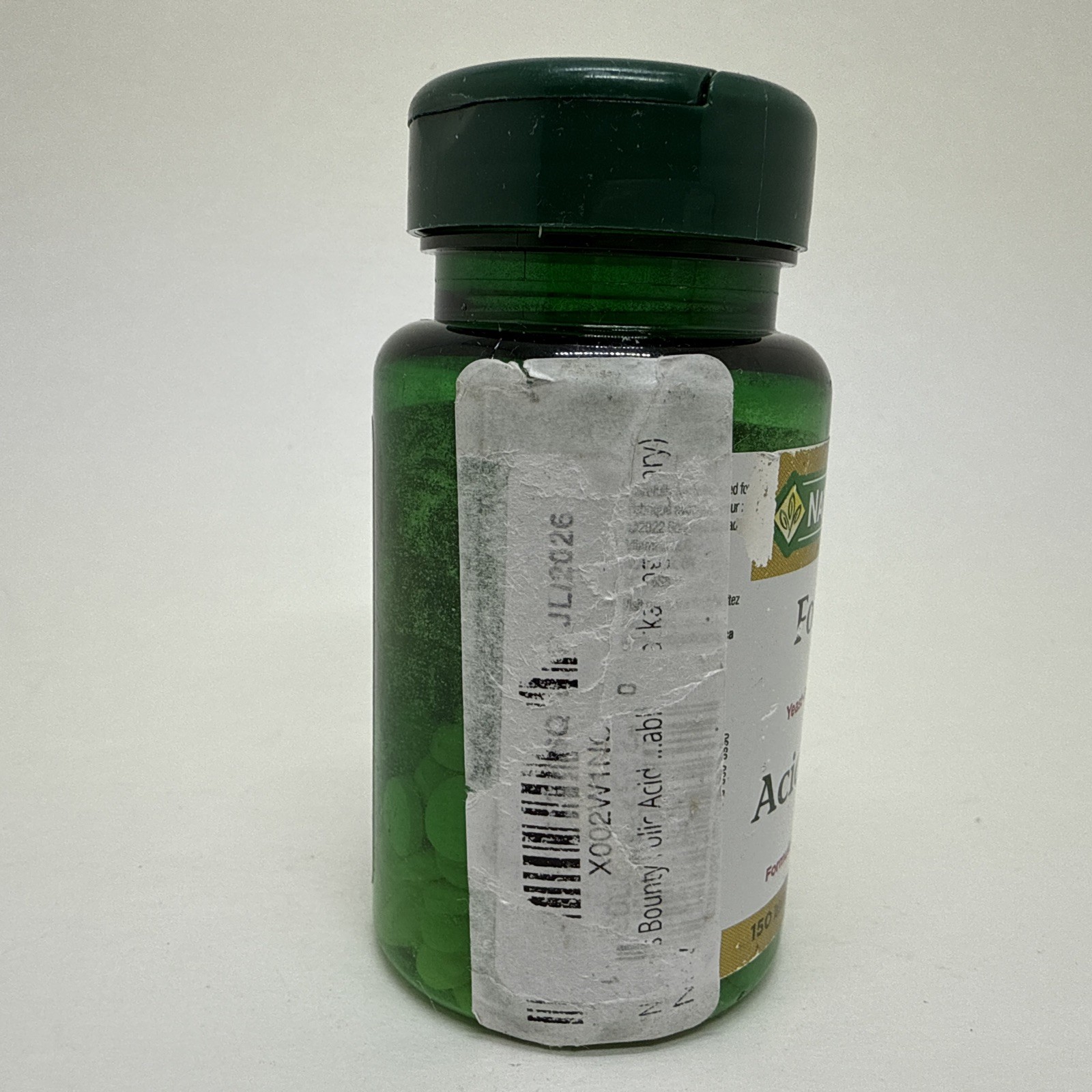 Nature’s Bounty Folic Acid 1 mg 150 Tablets EXP 07/2026 Free Shipping
