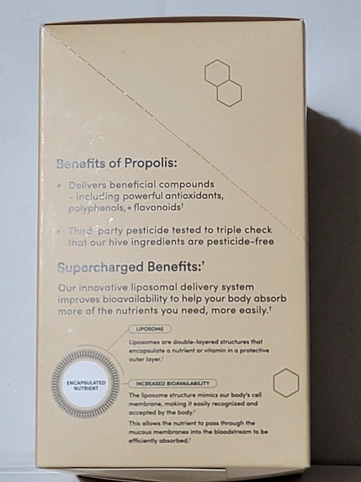 Beekeeper’s Naturals Propolis Stress Support 30 Pk Vanilla Cinnamon Exp 08/2026