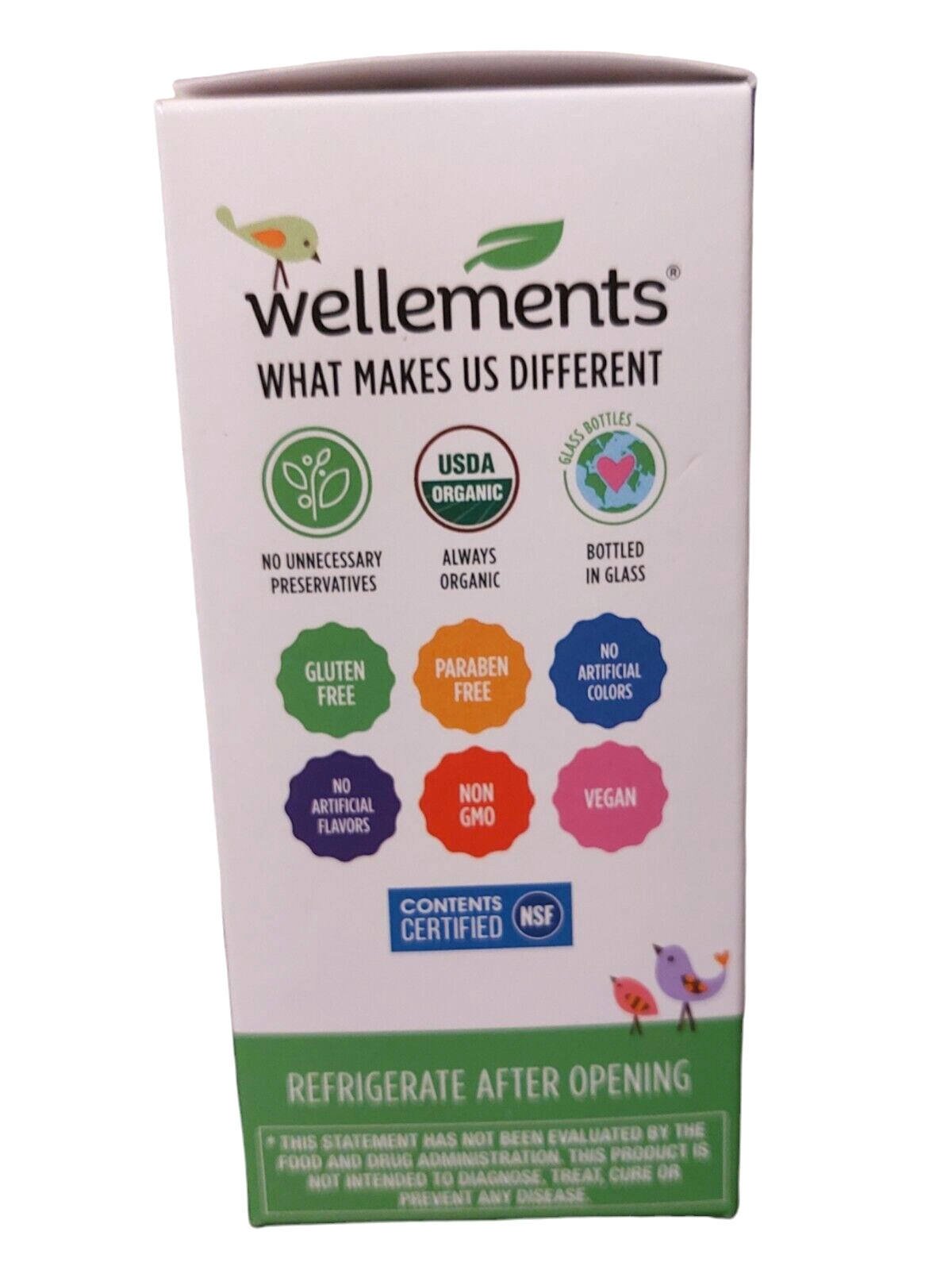 Wellements Newborn Organic Gripe Water Relieves Discomfort 4 fl oz BBD: 02/2026