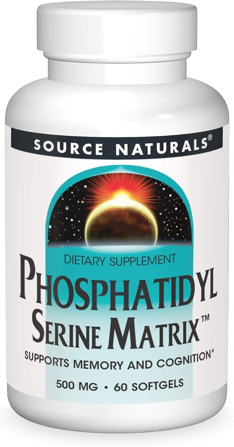 Ultra-Efficient 500mg Phosphatidyl Serine Softgels – Improve Memory & Focus