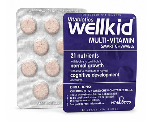 Vitabiotics Wellkid Multi-vitamins – 30 Chewable Tablets