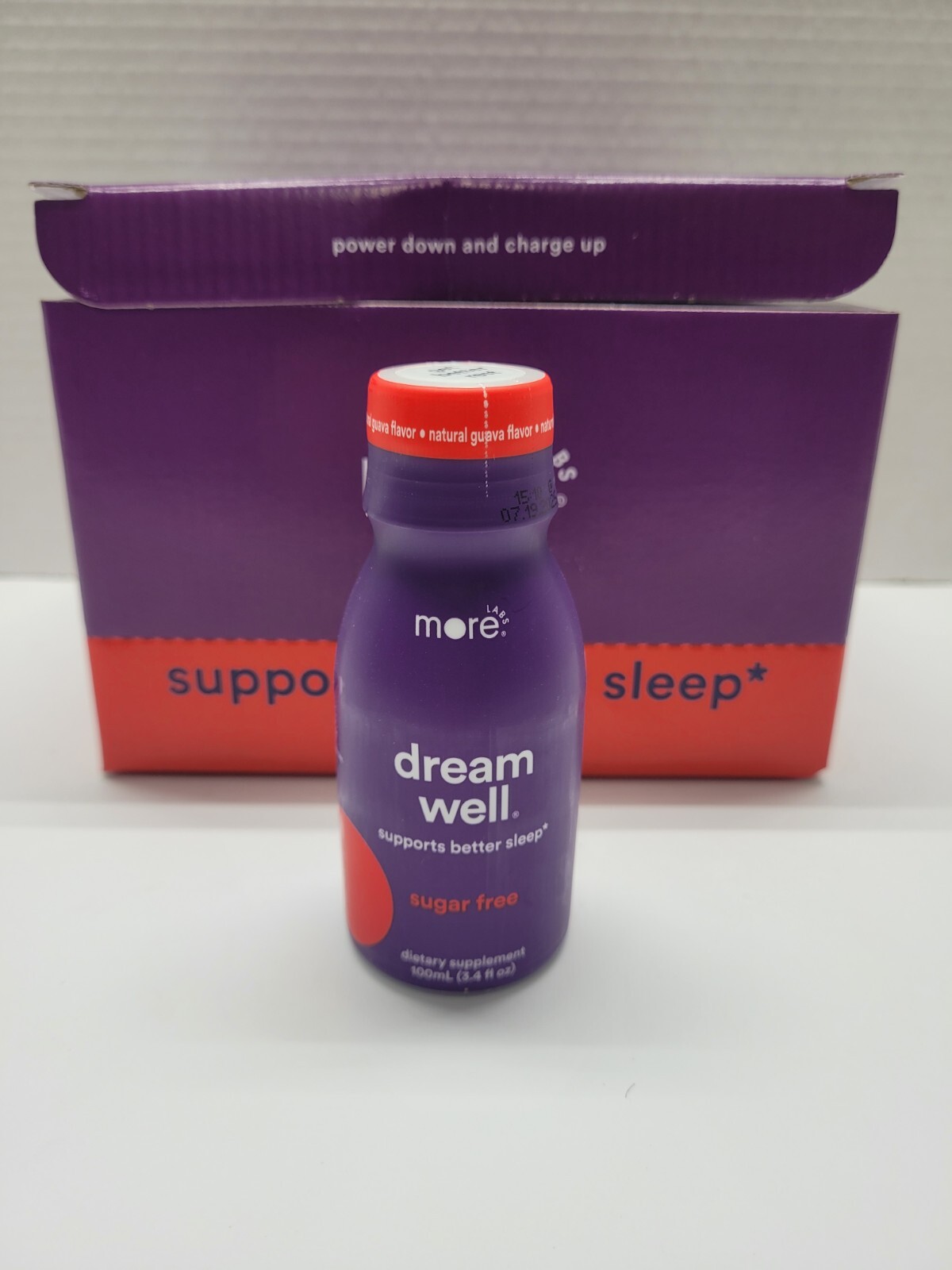 More Labs Dream Well, Liquid Drink Sleep Support 3.4 Fl Oz (Pack of 12)
