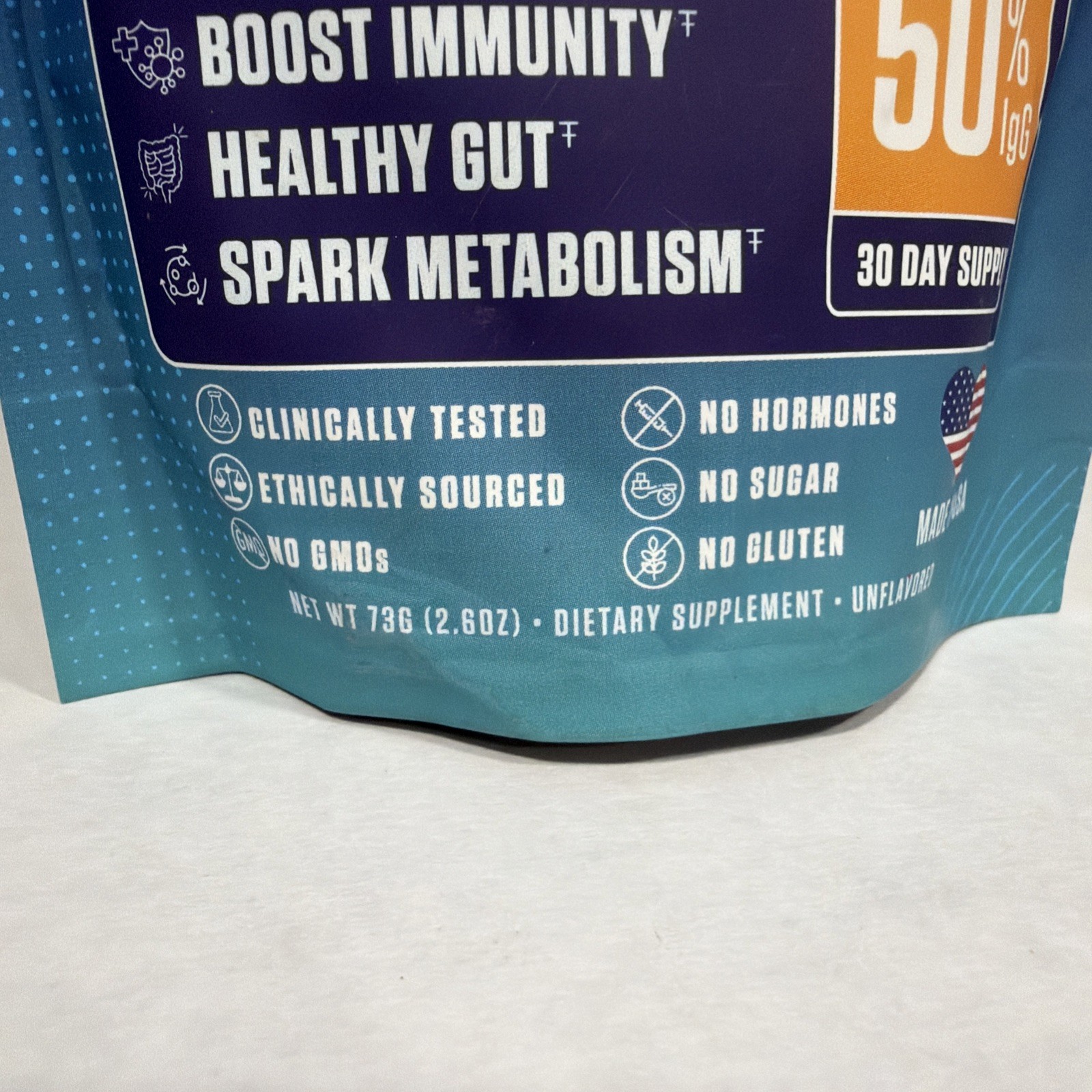 2 pack Moogi Health Colostrum + Probiotic DE111 Complete Gut Health, exp 1/27