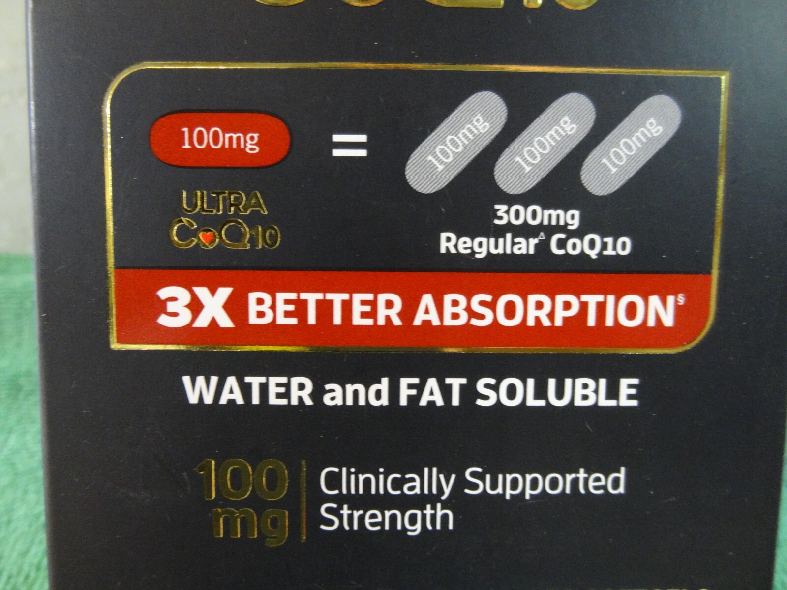 Qunol Ultra CoQ10 100mg Clinical Strength- 4 Month Supply- 120 Softgels 1/28+