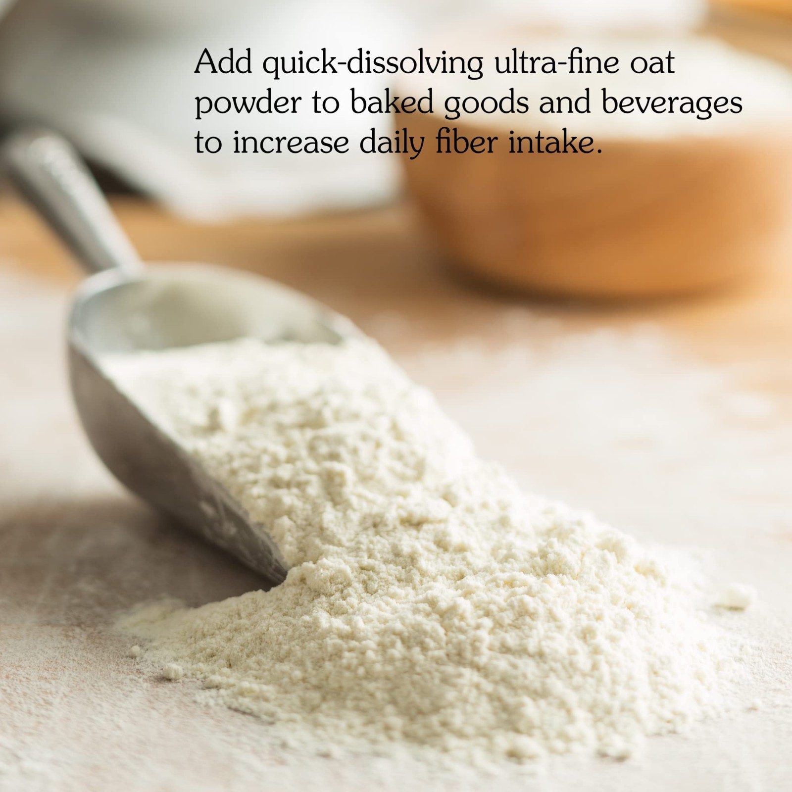 Oat Fiber Powder 5 lbs | All Natural, Non-GMO, Supports Digestive Health & Weigh