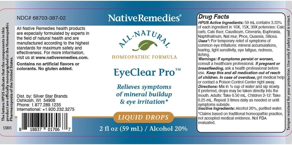 EyeClear Pro—Natural Eye Support Oral Liquid for Dry, Red, Swollen Eyes—Promo…