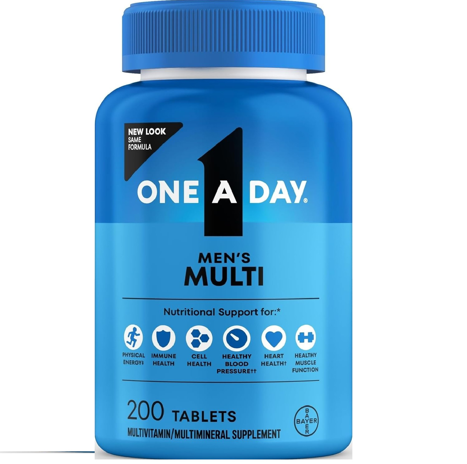 One A Day Multivitamin for Men – Daily Mens Multivitamins with Vitamin D, Zinc,