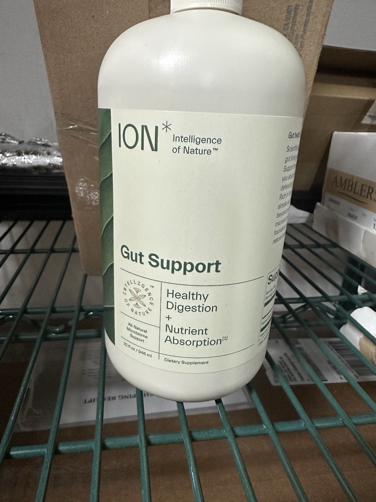 ION*Biome Gut Health 32oz Mineral Supplement for Immune, Brain, Digestive…