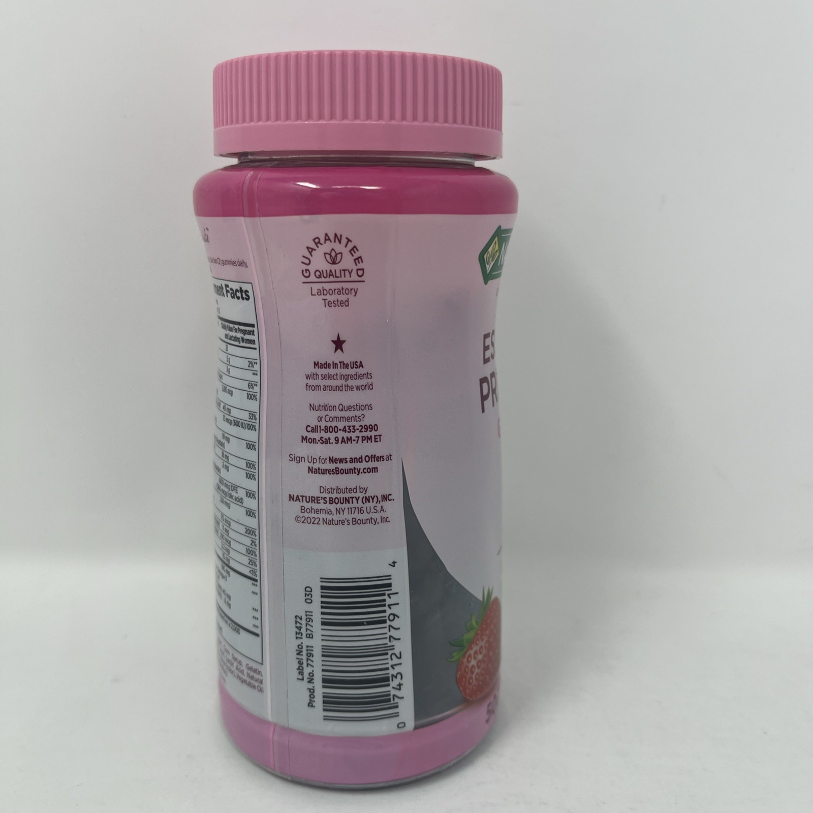 Nature’s Bounty Essential Prenatal Gummies – 50 Gummies – Exp 02/2026