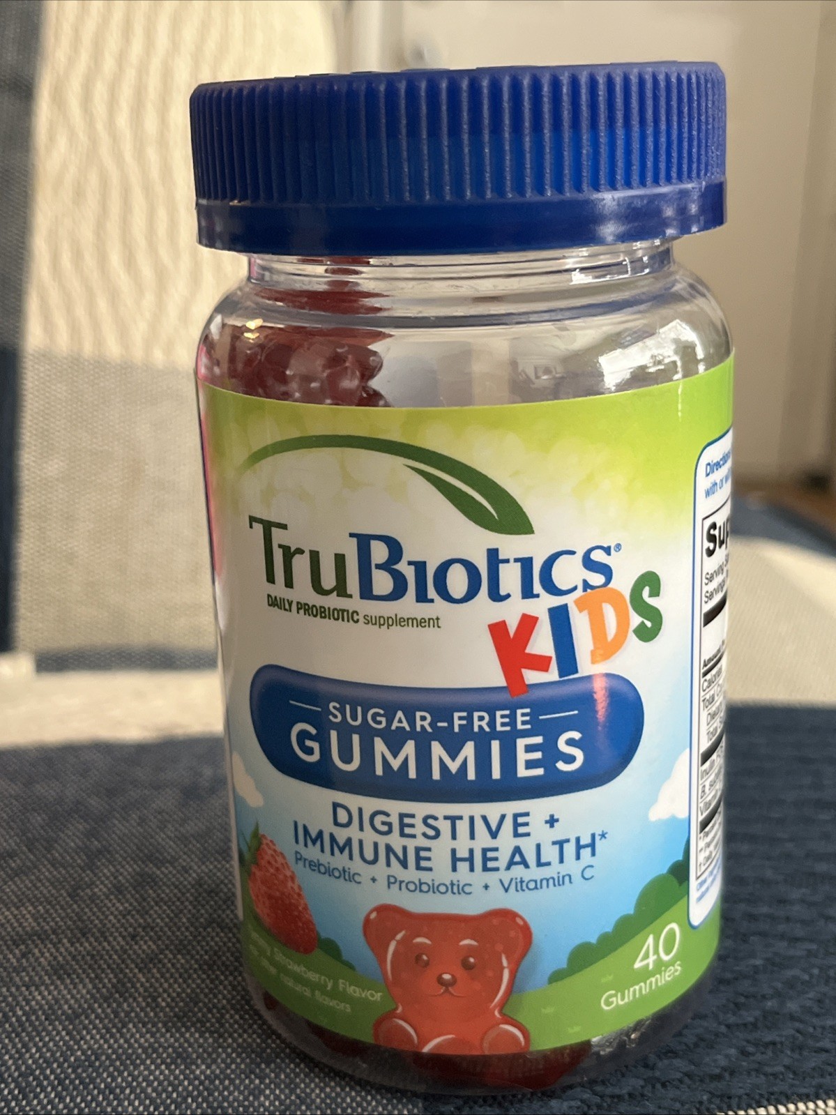 TRUBIOTICS KIDS SUGAR FREE Gummies Digestive 40 Gummies Exp. 05/2025