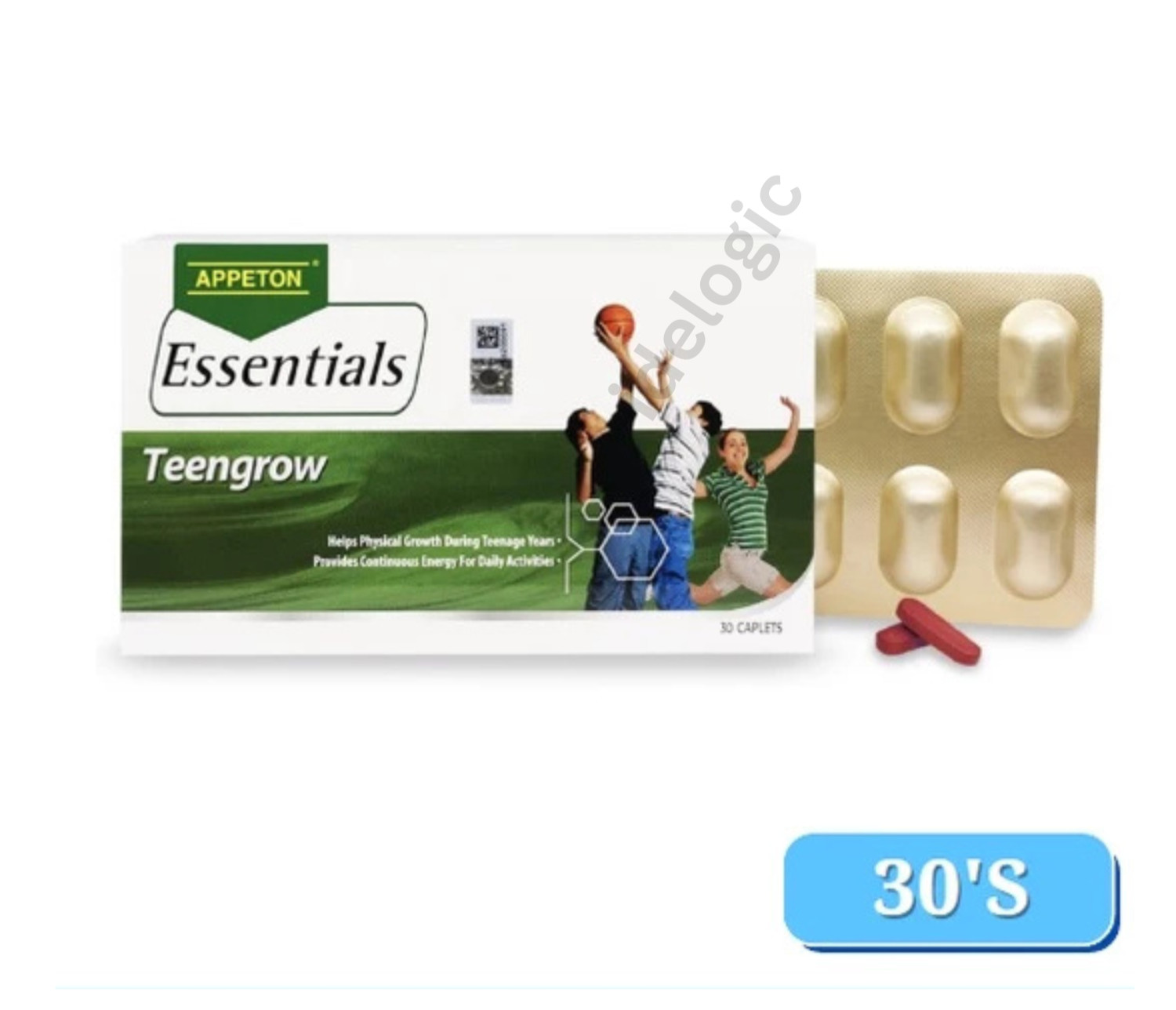 Appeton Essential Teengrow – Nutritional Support for Teen Development – 30s