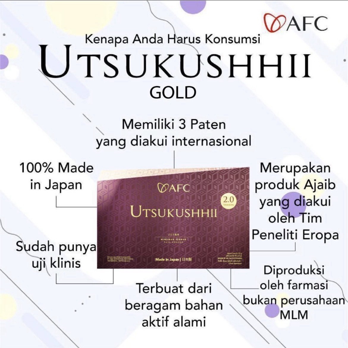 Gold Utsukushhi Patent
