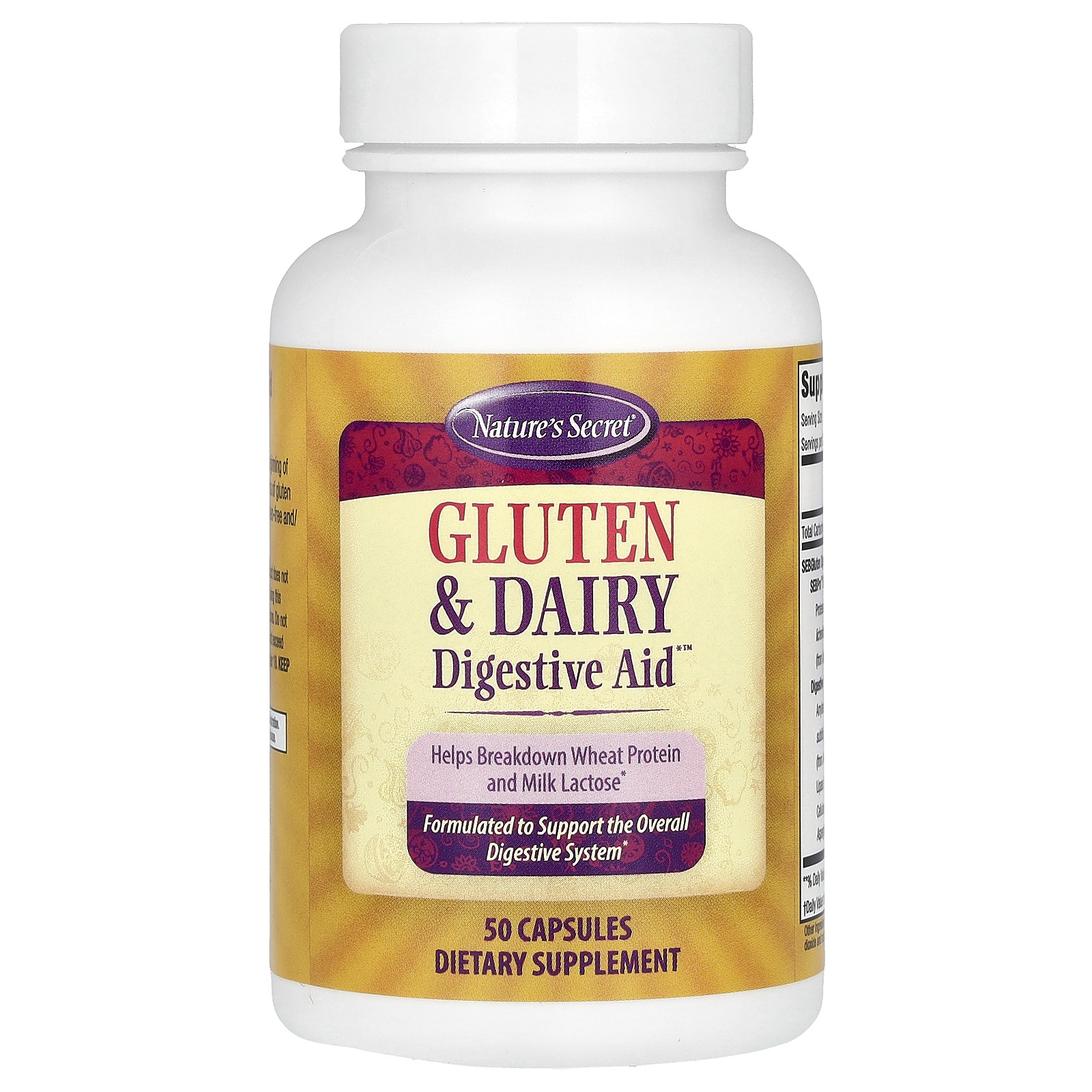 Gluten & Dairy Digestive Aid™, 50 Capsules
