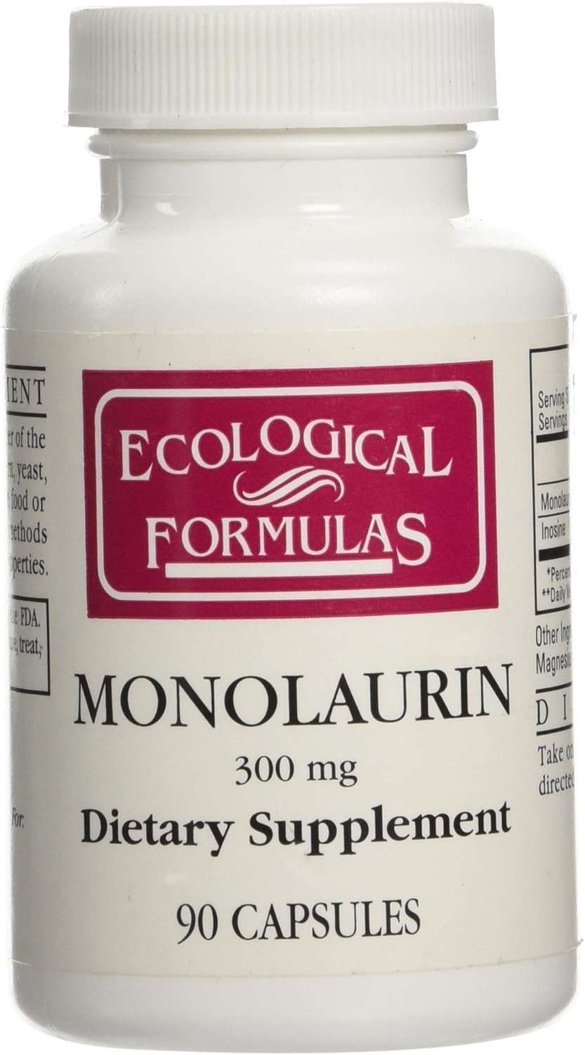 Cardiovascular Research Monolaurin – 90 Capsules for Effective Health Support