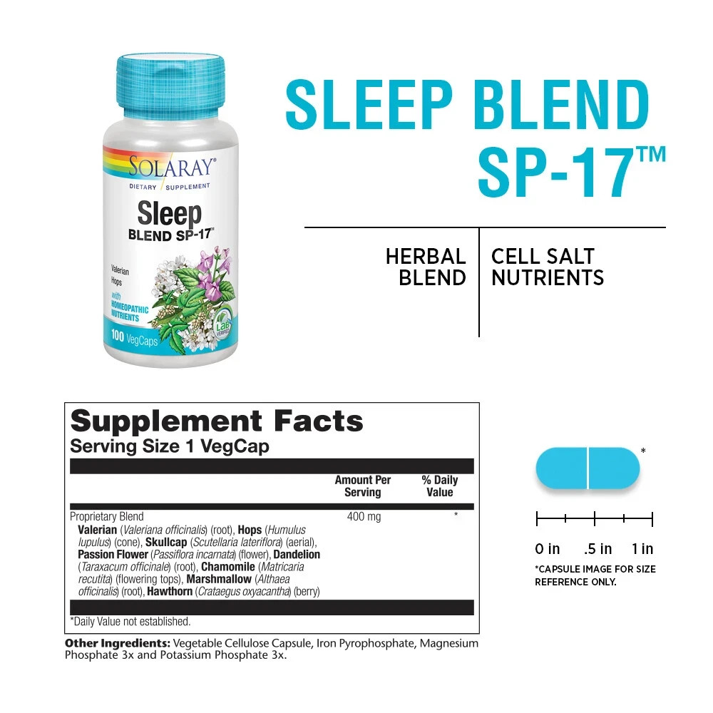 Sleep Blend SP-17 | 100 VegCaps