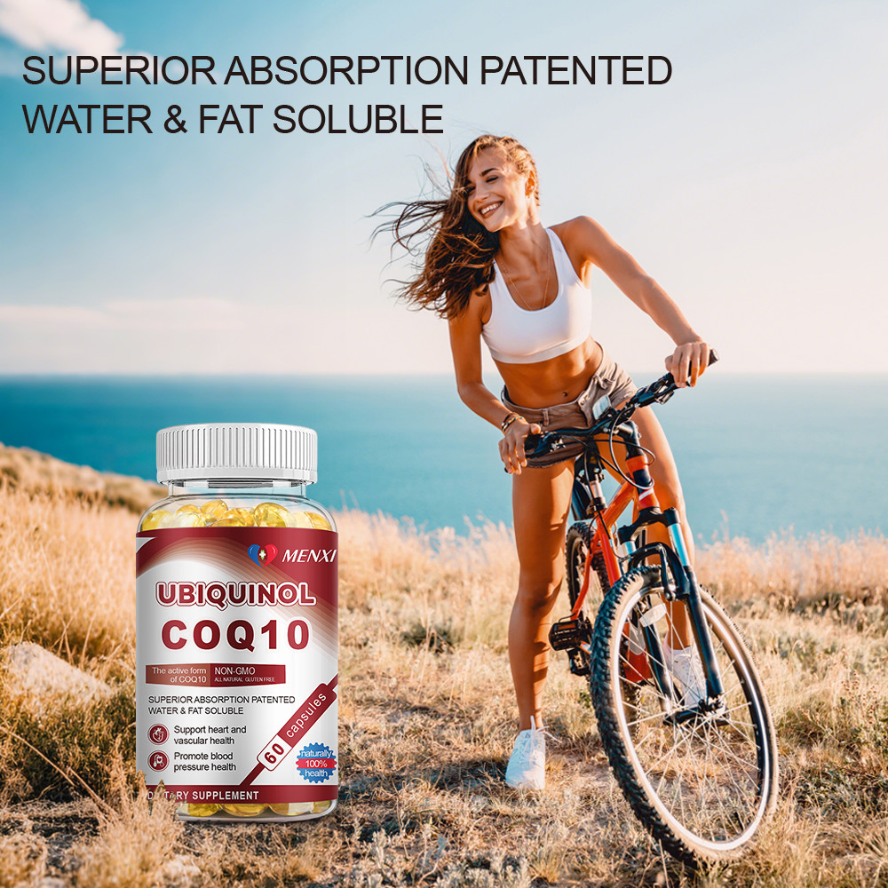 Ubiquinol CoQ10 100mg Softgels – 60 Capsules Dietary Supplement