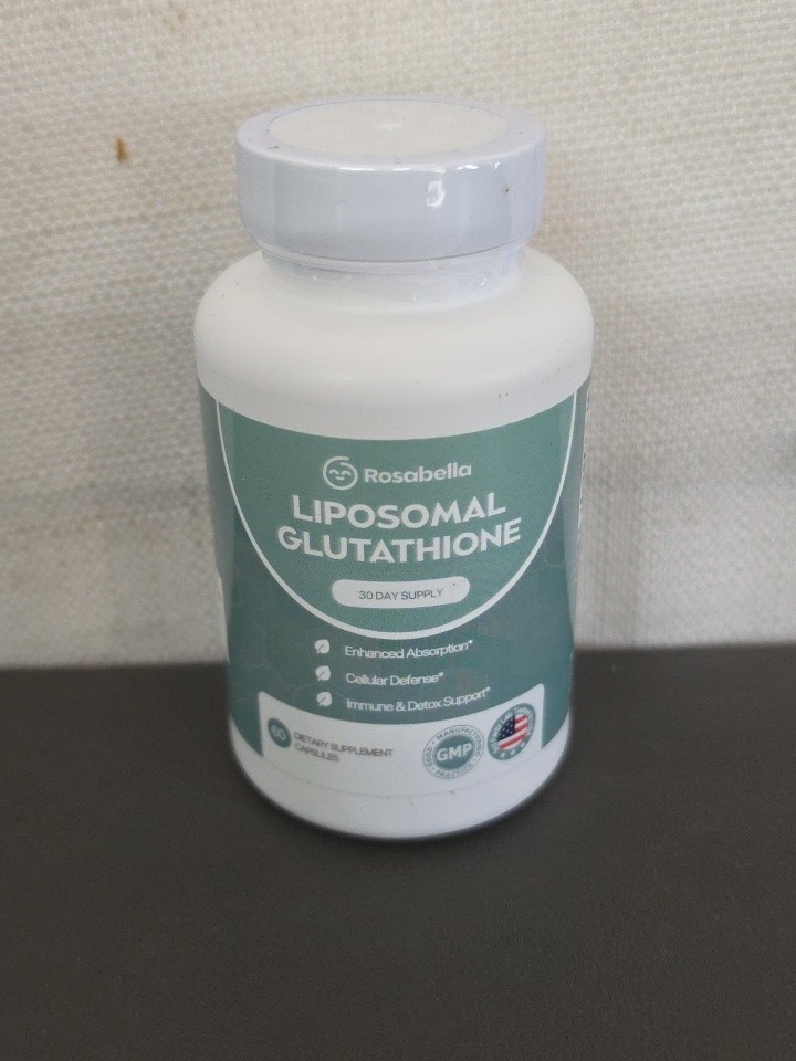 Rosabella Liposomal Glutathione 500mg High Absorption Glutathione Supplement