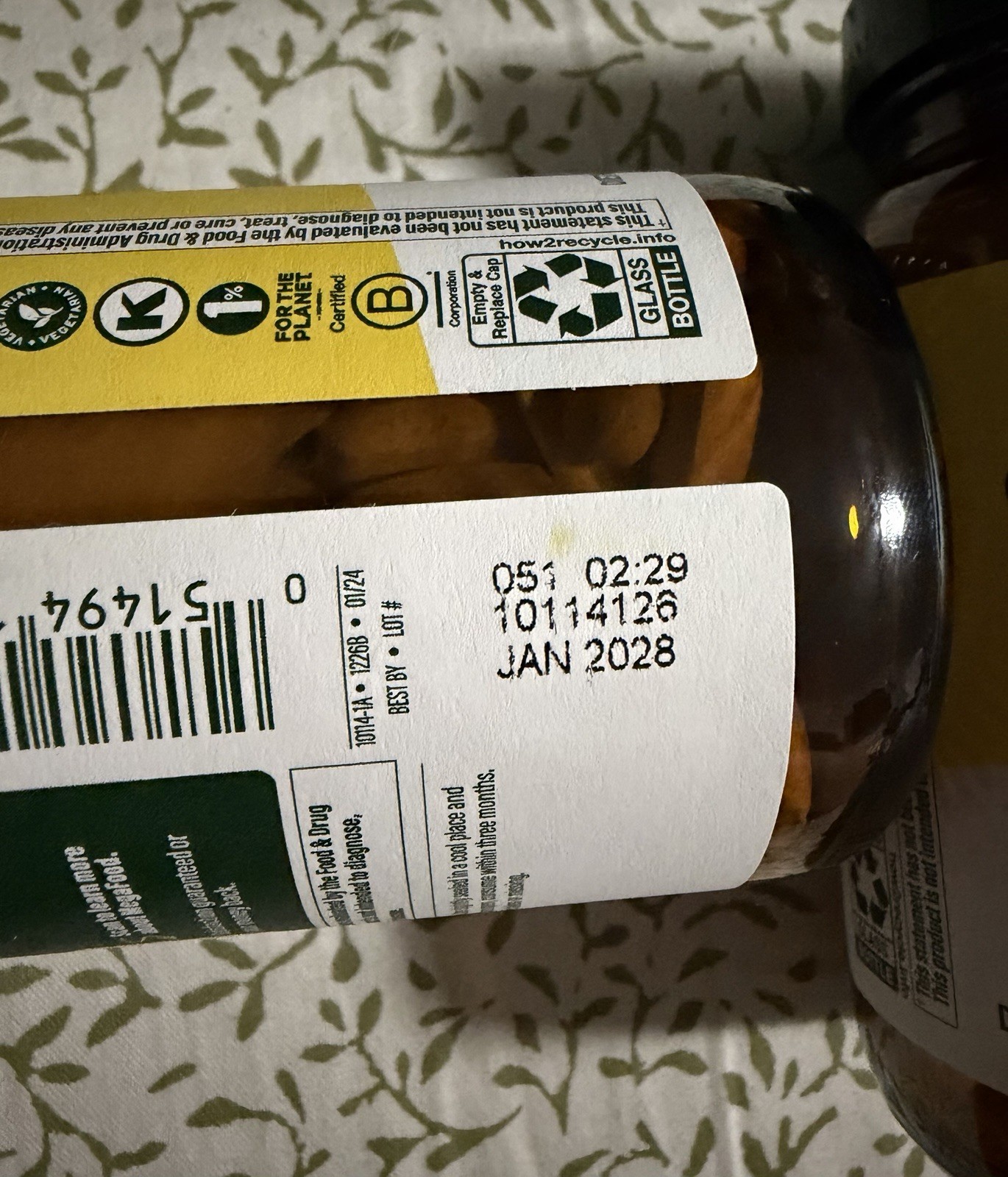2x MegaFood Vitamin D3 – 60 Tabs (120 Total) – 25 mcg (1000 IU) – Exp 01/2028