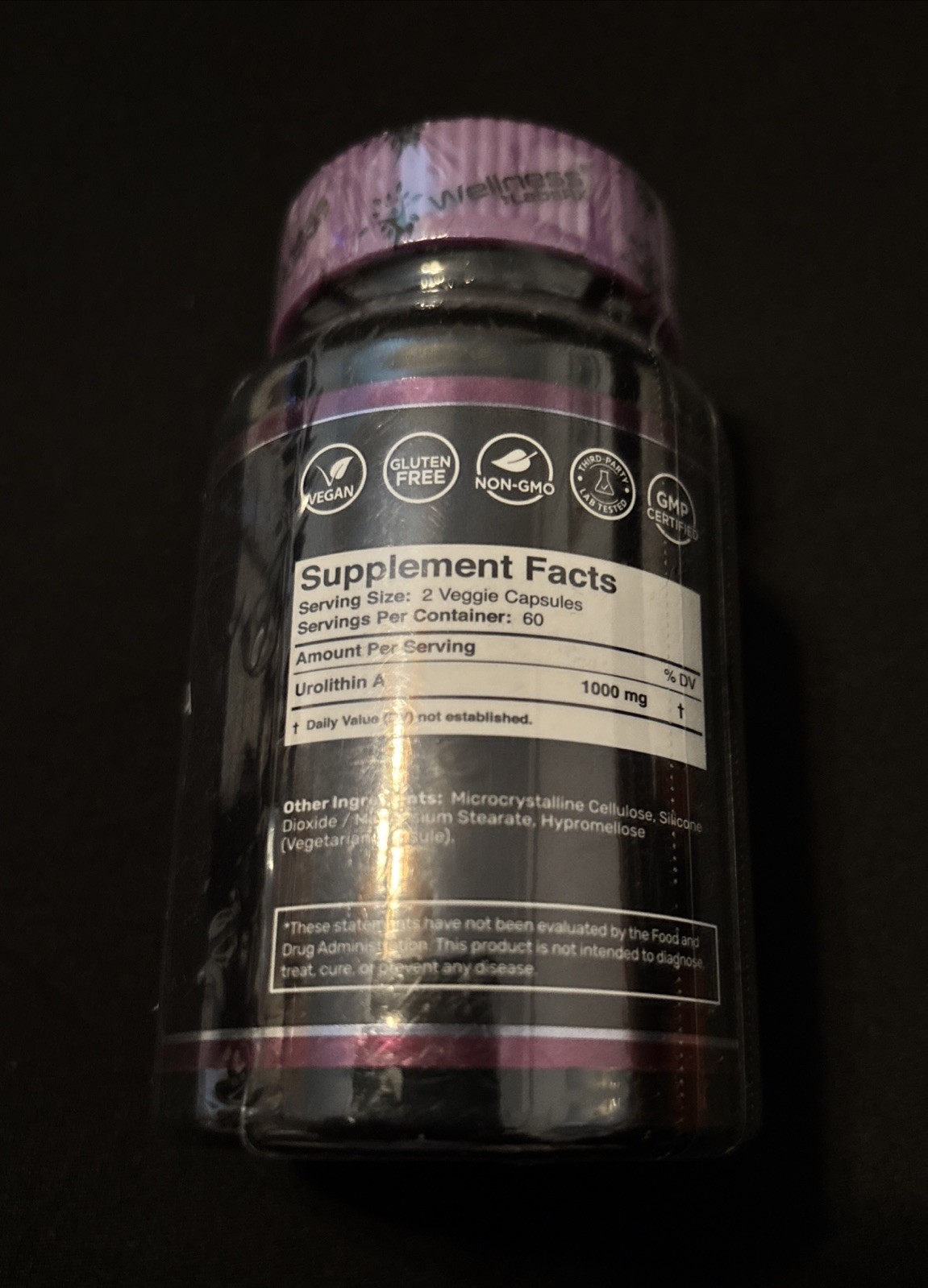 Wellness LabsRX Urolithin A Supplement 120 Veggie Capsules NIP.EXP : 4/28