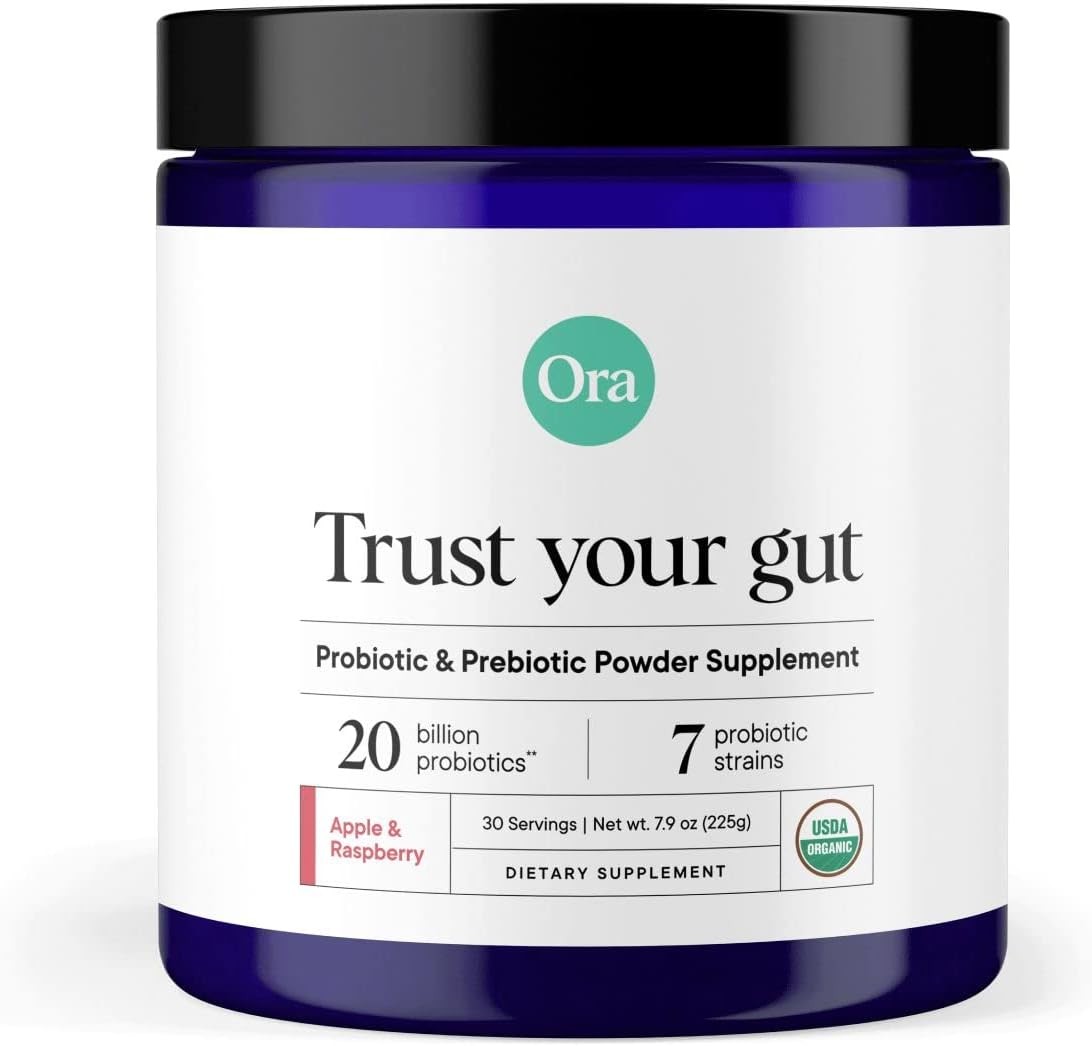 Ora Organic Prebiotic and Probiotic Powder Supplement 30 Servings (Pack of 1)