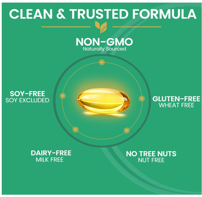 Resilia Oregano Oil Softgels with Black Seed Oil 60 Ct Non-GMO Gluten Free