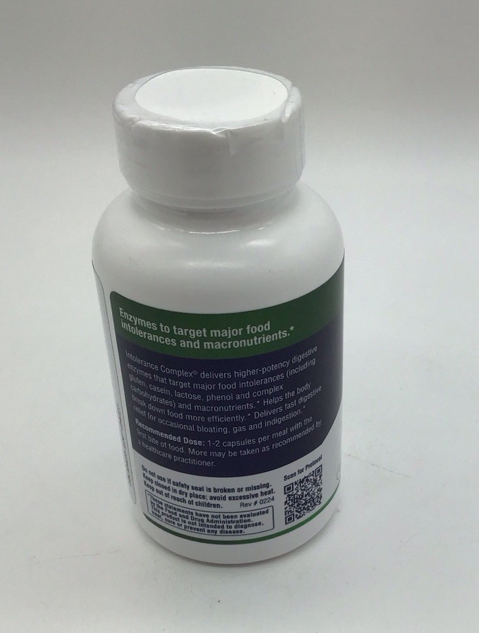 ENZYME SCIENCE INTOLERANCE COMPLEX 90 CAPSULES EXP 04/27 NEW AND SEALED