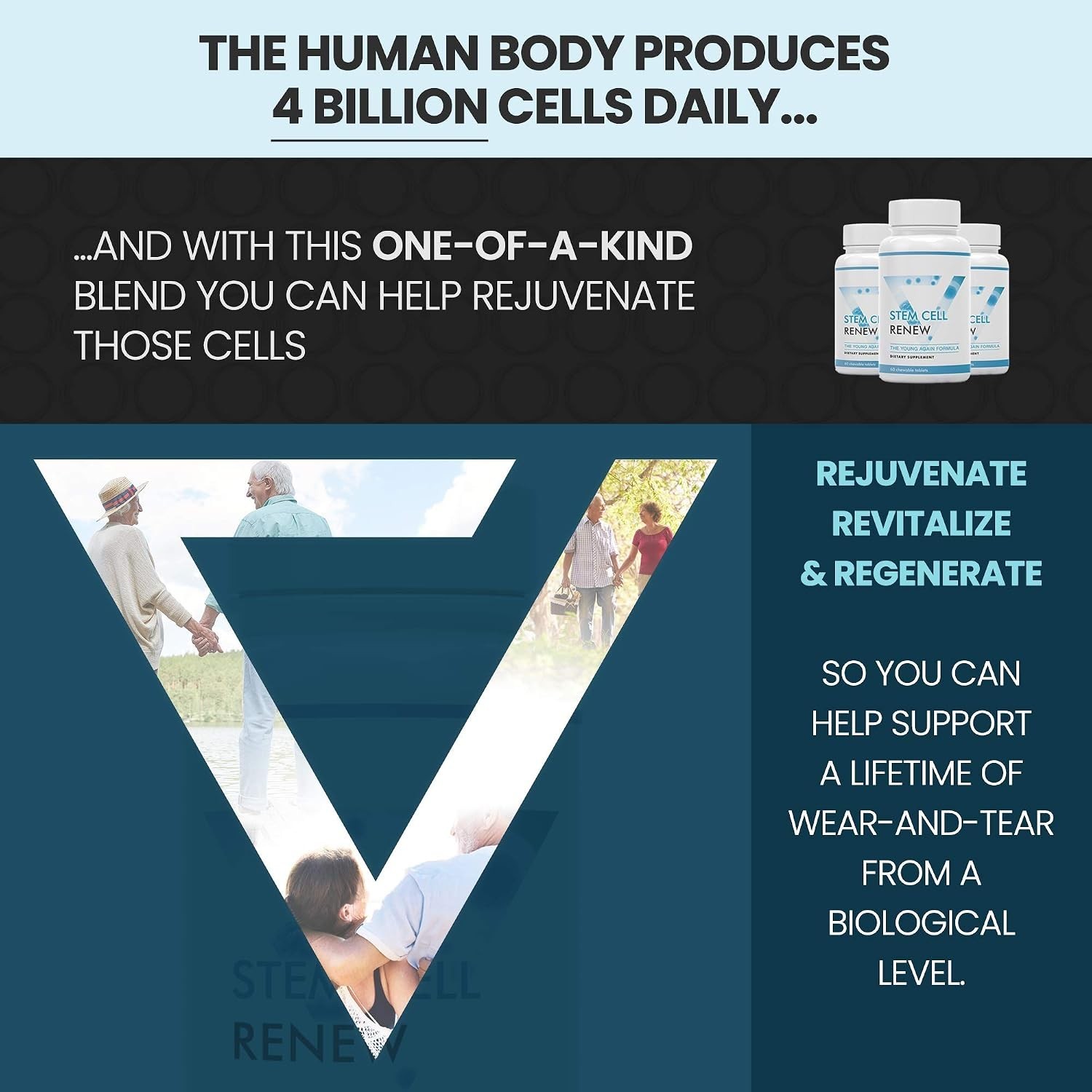 Stem Cell Renew: Natural Booster for Youthful Energy & Sharp Mental Clarity