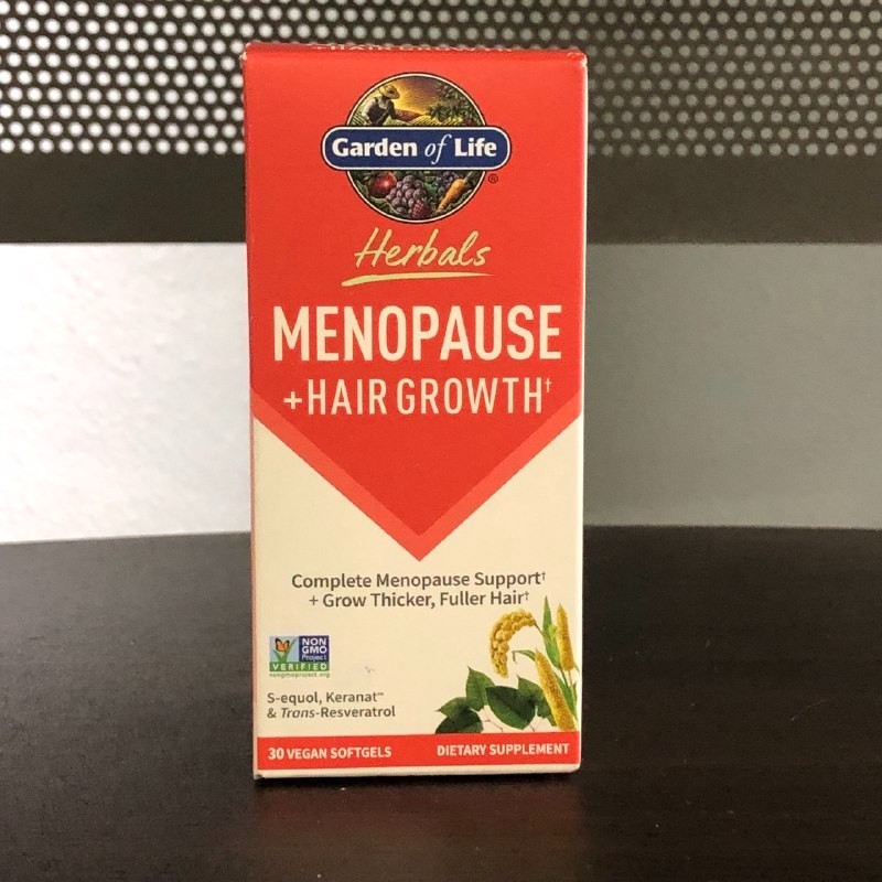 Herbals, Menopause + Hair Growth, Berry, 30 Vegan Softgels EXP 10/2026