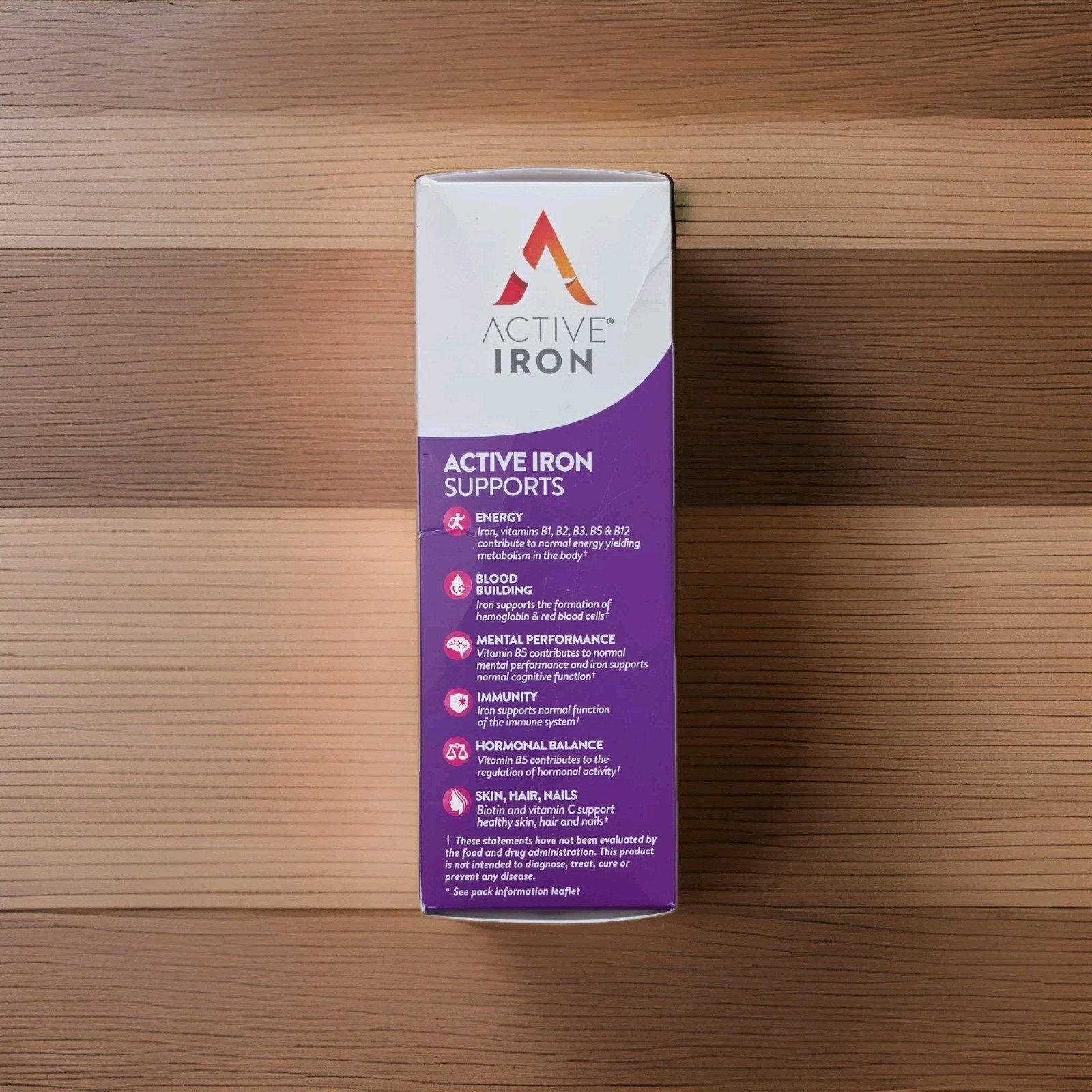 Active Iron Women Iron & Multivitamin 60 Caps/Tablets Vegetarian Gluten-Free