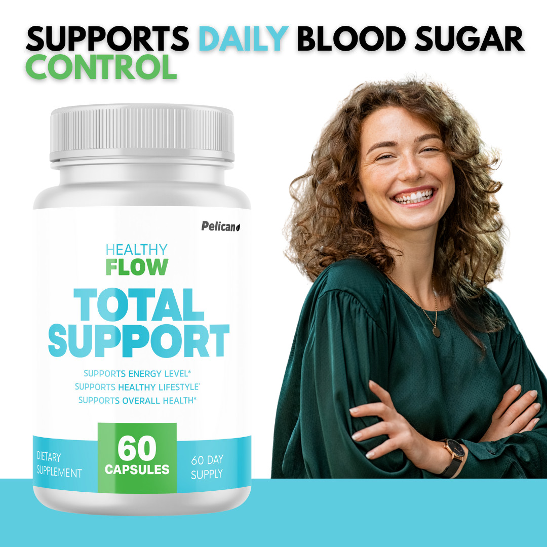 Healthy Flow Total Support-Cardiovascular & Blood Support- 12 Bottles- Genuine
