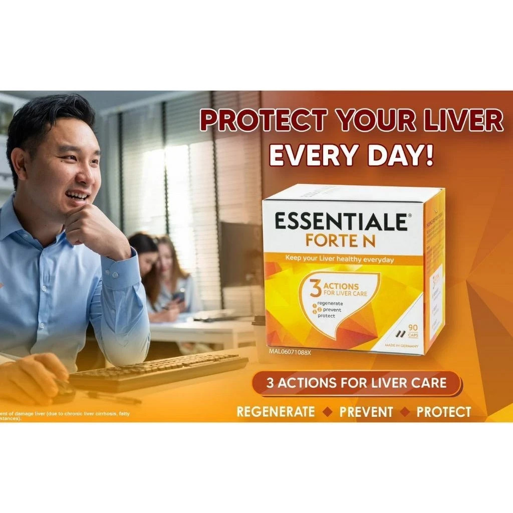 2 X Essentiale Forte N Liver Detox & Liver Tonic Supplement 90s
