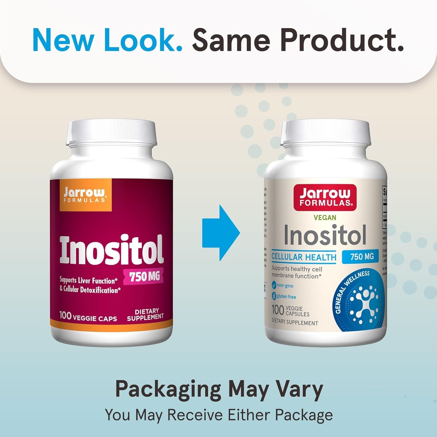 Inositol 750 mg – Ultimate Liver Support & Cellular Health, 100 Veggie Capsules