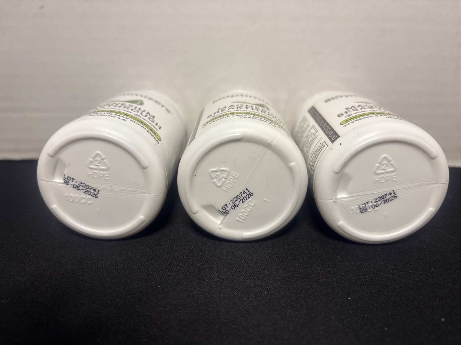 BiOptimizers Magnesium Breakthrough 30 Cap Version 4.0 Exp 06 /2026 Lot Of 3 New