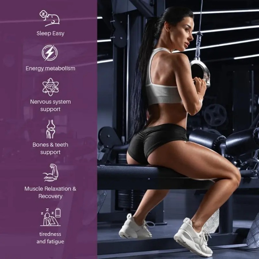 Magnesium 12-in-1 Complex 700mg – Sleep, Muscle & Heart Support – 60ct