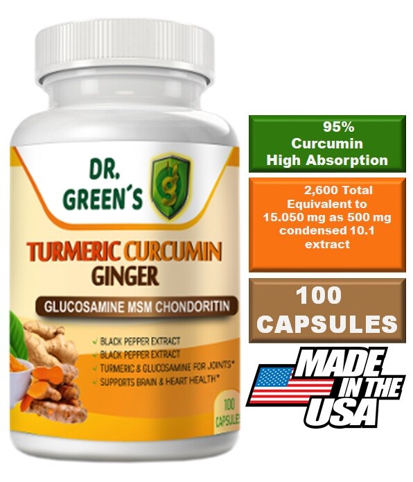 Turmeric Pills joint support Inflammation Natural Relief