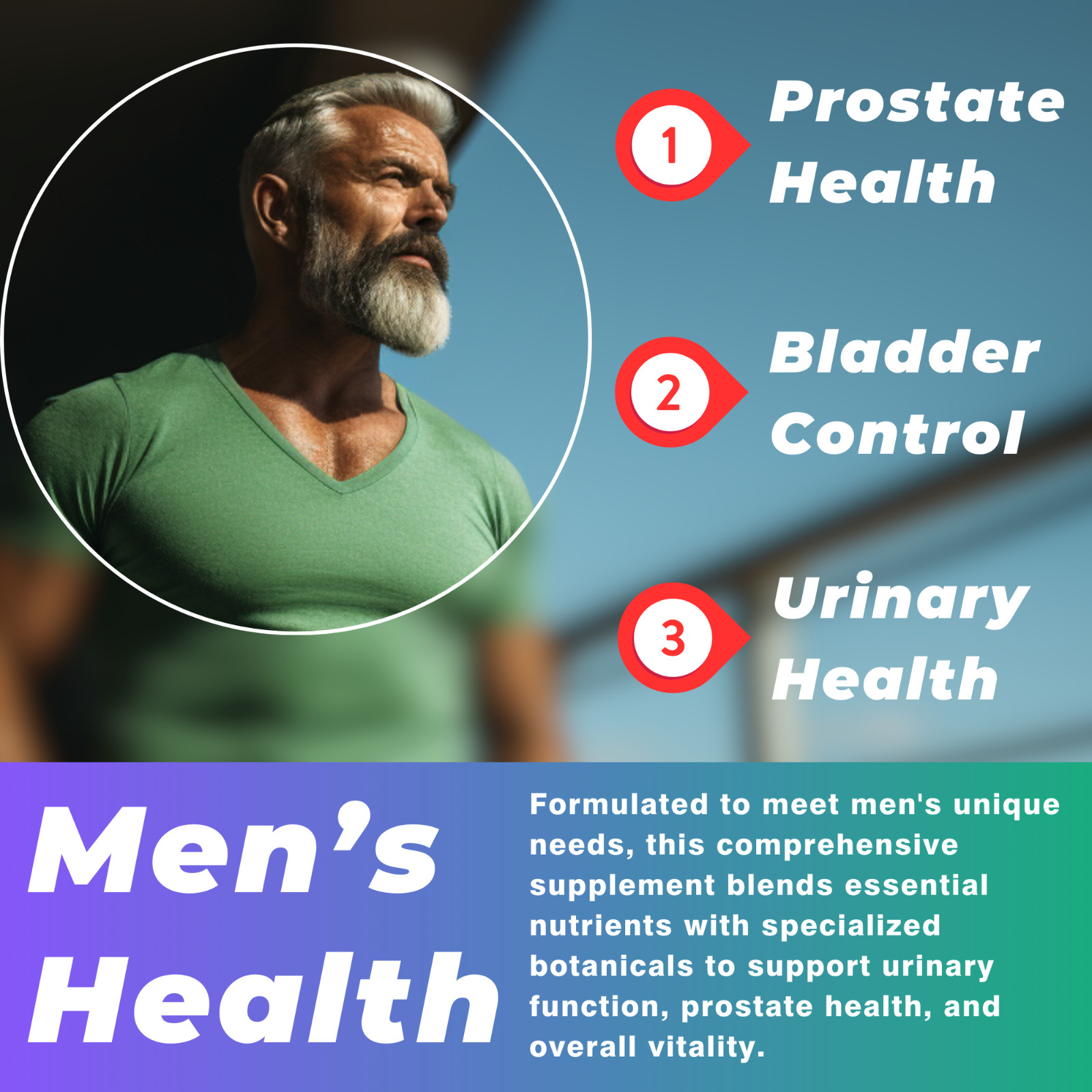 Prostate Support Supplement with Saw Palmetto Extract by Todicamp Products