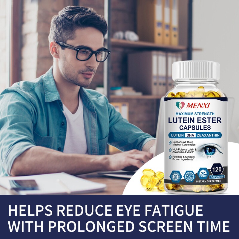 Eye Vitamins Lutein and Zeaxanthin – Relief Eye Strain Vision Health, Supplement