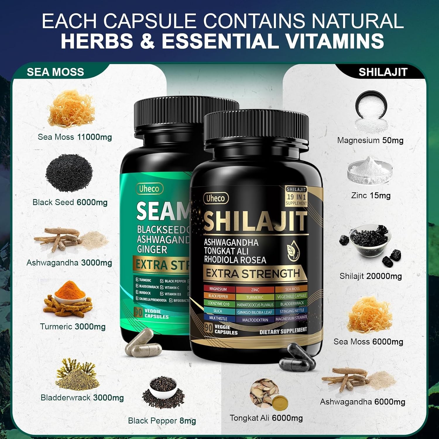Ultimate Mineral & Vitality Power Bundle: The 19-in-1 & 21-in-1 Comprehensive…
